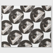 HIP HOP BEATT SKILL LYRICS OP PLATENSPELER CADEAUPAPIER (Vlak)