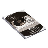 HIP HOP BEATT SKILL LYRICS OP PLATENSPELER NOTITIEBOEK (Rechterzijde)