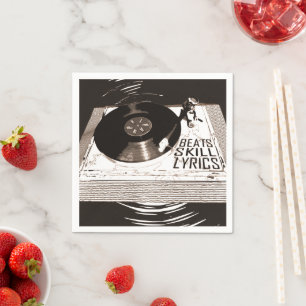 HIP HOP BEATT SKILL LYRICS OP PLATENSPELER SERVET