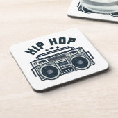 Hip hop bier onderzetter (Linkerzijde)