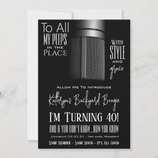 Hip Hop Birthday Kaart