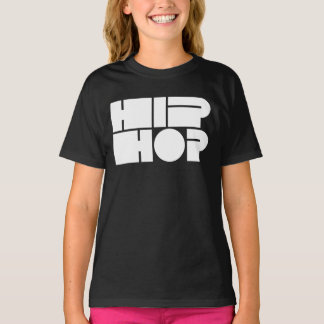 Hip Hop Blok Typografie T-shirt