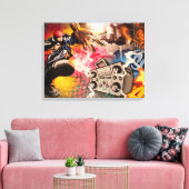 Hip Hop Boombox Graffiti Canvas Afdruk (Insitu (Woonkamer))