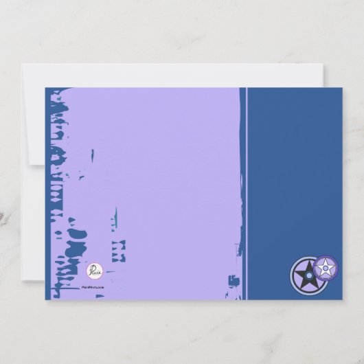 Hip Hop Boys Uitnodiging (Achterkant)