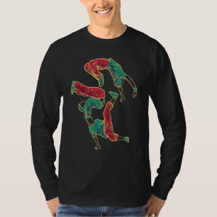 Hip Hop Break Dance Poses Bboy Breakdancer T-shirt
