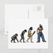 Hip Hop Briefkaart (Voorkant / Achterkant)