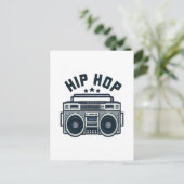 Hip hop briefkaart (Staand voorkant)