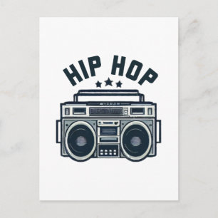 Hip hop briefkaart
