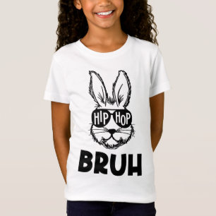 Hip Hop Bruh Meme Paashaas Gezicht Zonnebril Manne T-shirt