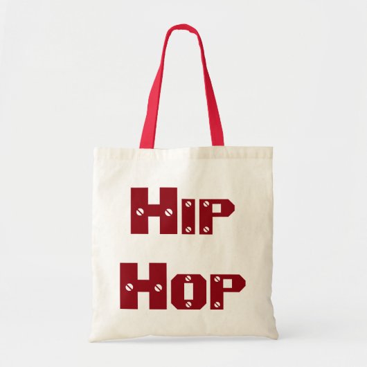 Hip Hop Budgettas Tote Bag (Voorkant)