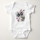 Hip Hop Bunny Baby Romper (Voorkant)