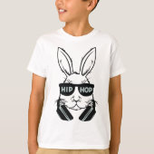 Hip Hop Bunny Boy Easter Rabbit Sunbribribril T-shirt (Voorkant)