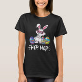 Hip Hop Bunny Easter Rabbit  Eggs Happy Easter T-shirt (Voorkant)