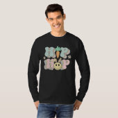 Hip Hop Bunny Smile Face Cute Retro Groovy Rabbit  T-shirt (Voorkant volledig)