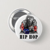 Hip Hop Button (Voorkant /achterkant)