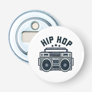Hip hop button flesopener