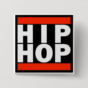 HIP HOP-Button Vierkante Button 5,1 Cm