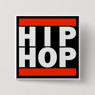 HIP HOP-Button Vierkante Button 5,1 Cm