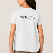 Hip-hop BW Tri-Blend Shirt (Achterkant)