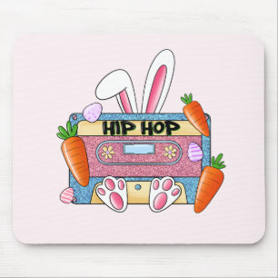 Hip Hop Cassettebandje Bunny Muismat