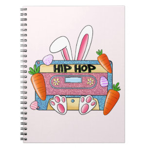 Hip Hop Cassettebandje Bunny Notitieboek