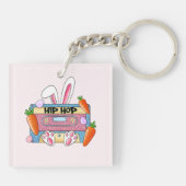 Hip Hop Cassettebandje Bunny Sleutelhanger (Achterkant)
