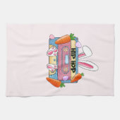 Hip Hop Cassettebandje Bunny Theedoek (Horizontaal)