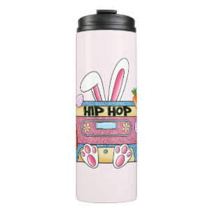Hip Hop Cassettebandje Bunny Thermosbeker