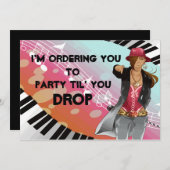 Hip Hop Chick Raver Kaart (Voorkant / Achterkant)