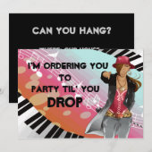 Hip Hop Chick set Kaart (Voorkant / Achterkant)