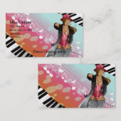 Hip Hop Chick set Visitekaartje (Voorkant / Achterkant)