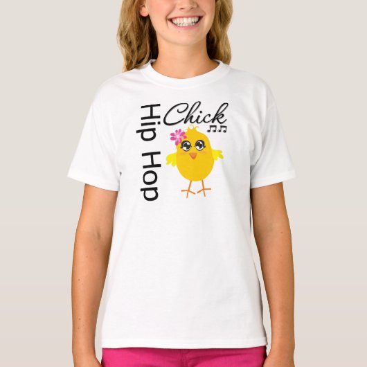 Hip Hop Chick T-shirt (Voorkant)