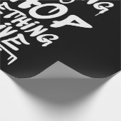 Hip Hop Cool Guote Hip Hop Lovers Gift Cadeaupapier (Hoek)