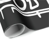 Hip Hop Cool Guote Hip Hop Lovers Gift Cadeaupapier (Rol Hoek)