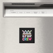 Hip Hop Crew Bunny Squad Grappige Pasen Feest Sfee Magneet (Insitu (Vaatwasser))