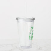 Hip Hop Crew Cute Bunnies Acryl Drinkbeker (Rechts)