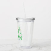 Hip Hop Crew Cute Bunnies Acryl Drinkbeker (Links)