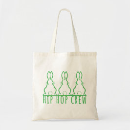 Hip Hop Crew Cute Bunnies Tote Bag
