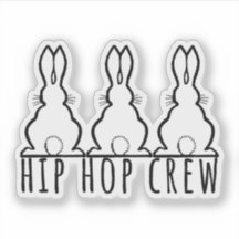 Hip Hop Crew Cute Bunny Rabbits