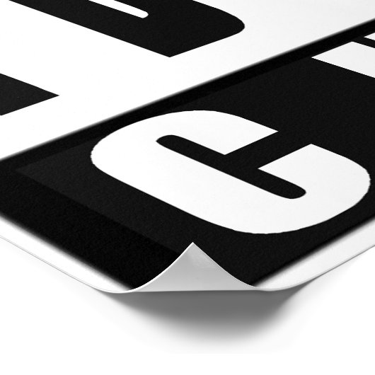 HIP HOP-cultuur Poster (Hoek)