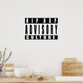 HIP HOP-cultuur Poster (Keuken)