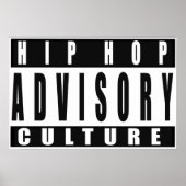 HIP HOP-cultuur Poster (Voorkant)