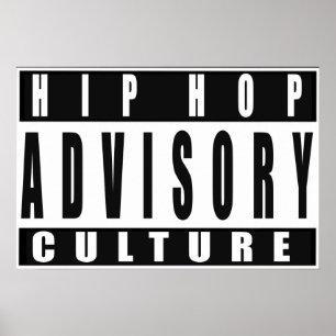 HIP HOP-cultuur Poster