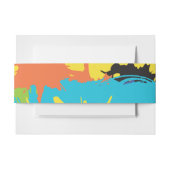 HIP HOP DANCE Bar Mitzvah Envelope Wrap Band Uitnodigingen Wikkel (Voorkant Voorbeeld)