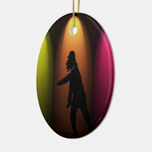 Hip Hop Dance Girl Ornament (Links)