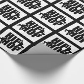 Hip Hop Dance Girls Text Design Wrap 1 Cadeaupapier (Hoek)