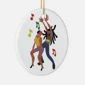 Hip Hop Dance Keramisch Ornament (Rechts)