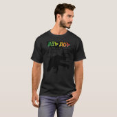 Hip Hop Dance Street Drip Graffiti Rap Dab Dancing T-shirt (Voorkant volledig)