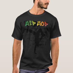 Hip Hop Dance Street Drip Graffiti Rap Dab Dancing T-shirt