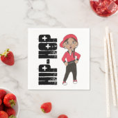 Hip Hop Dance Studio Overweging Costume Dancer Gir Servet (Insitu)